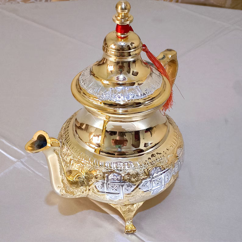 Luxury Moroccan Tea Pot – Traditional Decorative Teapot