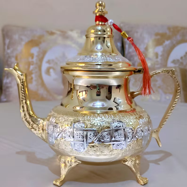 Luxury Moroccan Tea Pot – Traditional Decorative Teapot