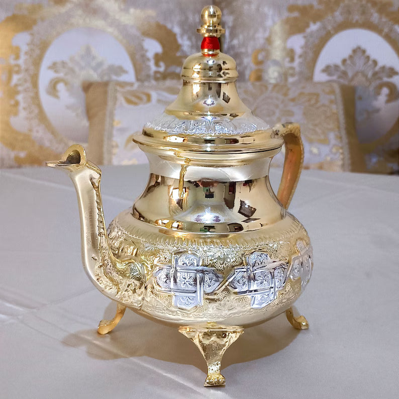 Luxury Moroccan Tea Pot – Traditional Decorative Teapot