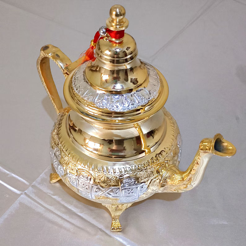 Luxury Moroccan Tea Pot – Traditional Decorative Teapot